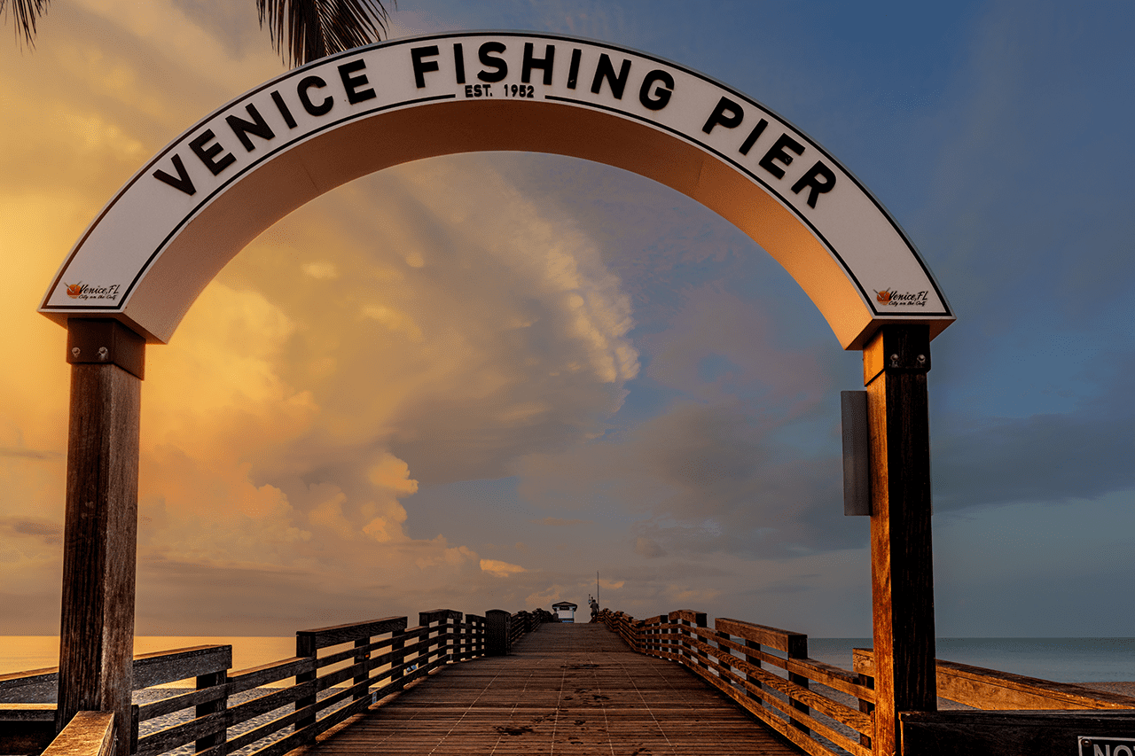 Venice Florida Fishing Pier, Venice Beach